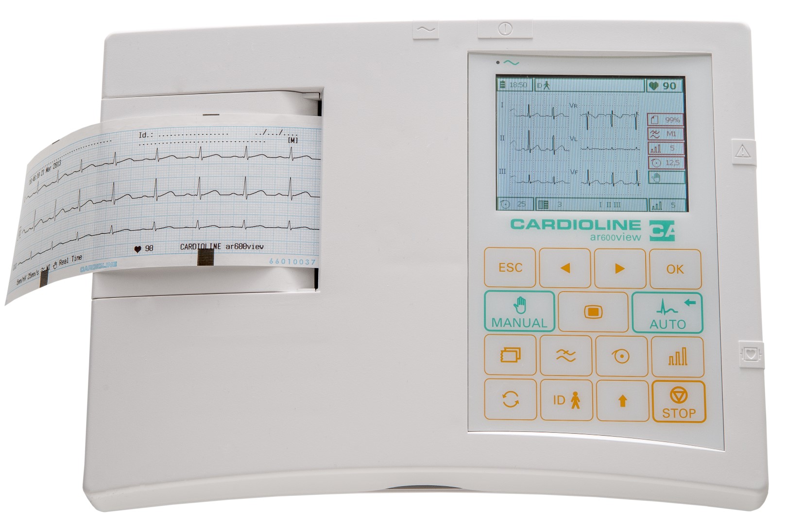 Electrocardiograf cu 3 canale ar600view BT